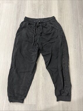 Zara Black Drawstring Jogger Pants